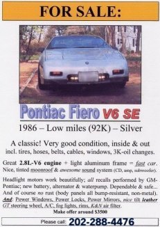 Car for Sale! Click here...